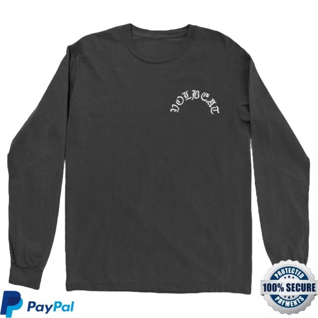 Official Volbeat Merch Store Shop Volbeat Rose Long Sleeve Shirts