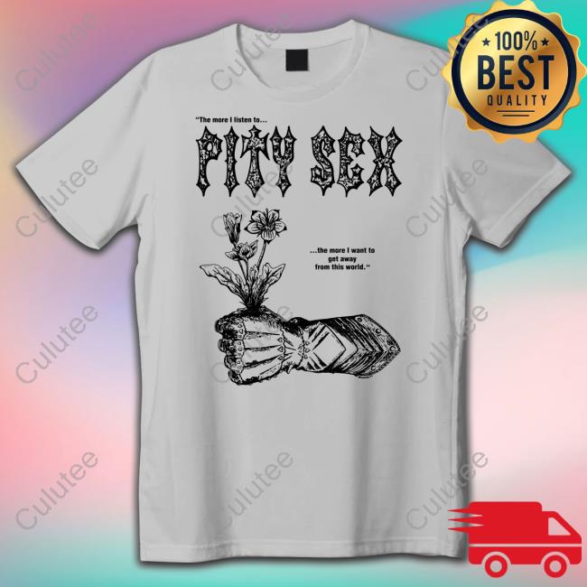 Official Run For Cover Records Pity Sex Gauntlet Shirt