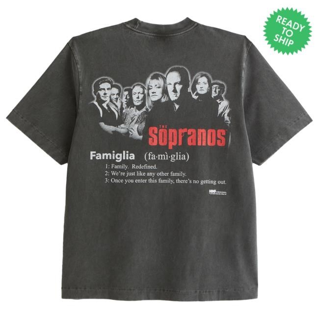 Official Official Abercrombie And Fitch Apparel Clothing Merch Premium Heavyweight The Sopranos Tee Abercrombiefitch Store Shop