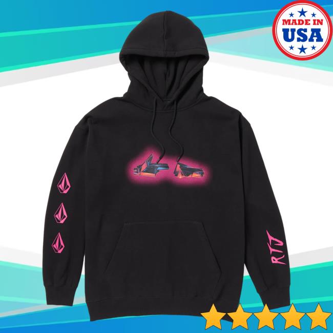 Volcom Stone Clothing Shop Store Rtj X Hot Wheels Sweaters Black