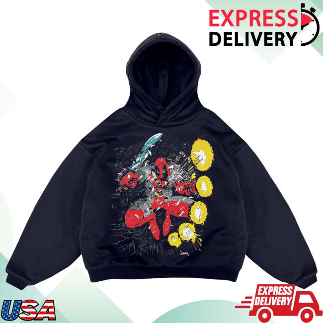 Official Sergio Calabasas Merch Shop Deadpool Hoodie New