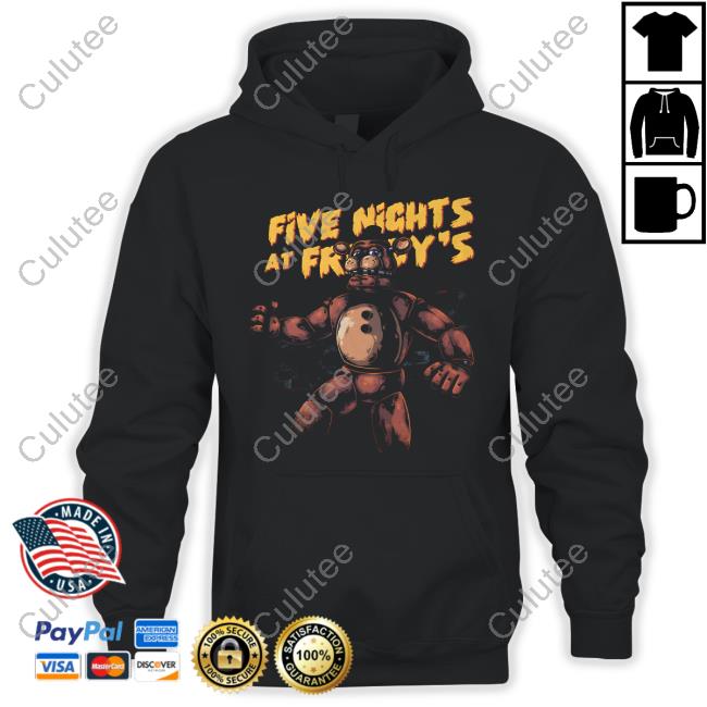 Theorywear Merch Five Nights At Freddy Tee