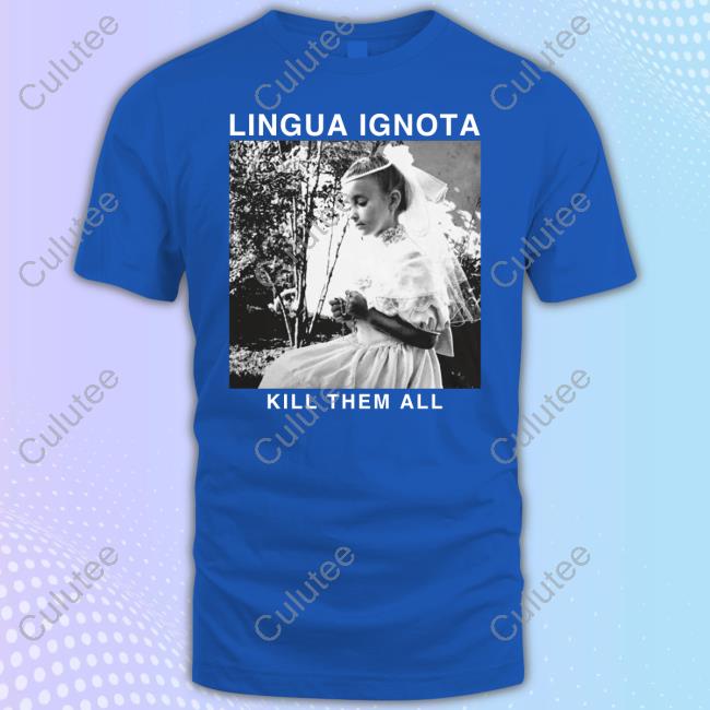 Official Lingua Ignota Merch Lingua Ignota Kill Them All Tee Evilgreed