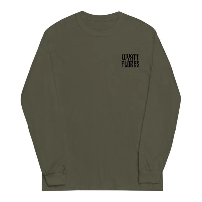 Wyatt Flores Wttp Tracklist LS Shirt – Wyatt Flores Merch Shop