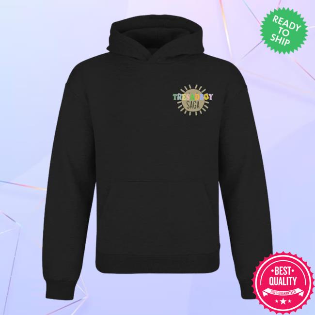 Official The Sad Boy Saga Merch Take Me As I Am Flaws Included Hoodie