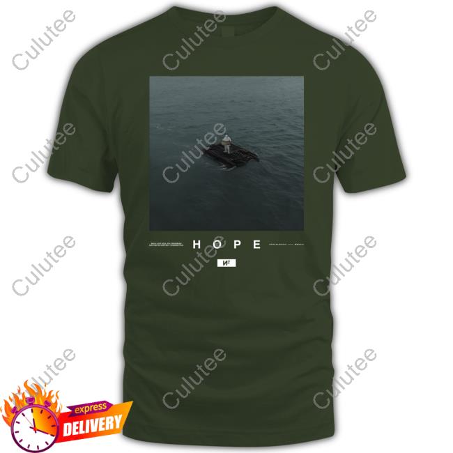 NF Real Music Merchandise Hope Black Album T-Shirt