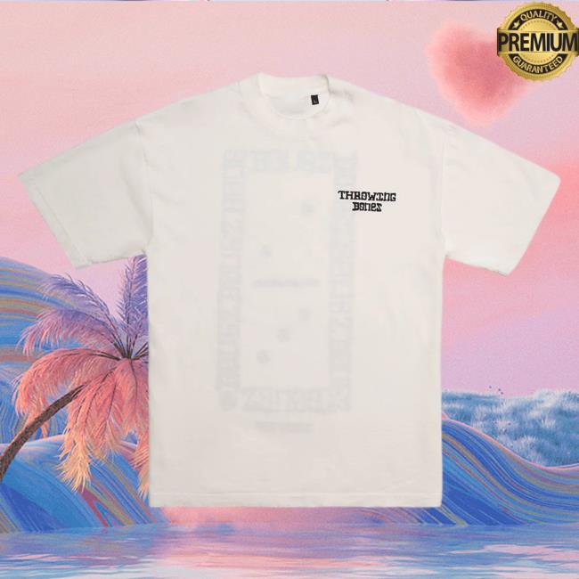 Official Maverick Carter Uninterrupted Clothing Store Shop Throwing Bones Shirt White Mavcarter