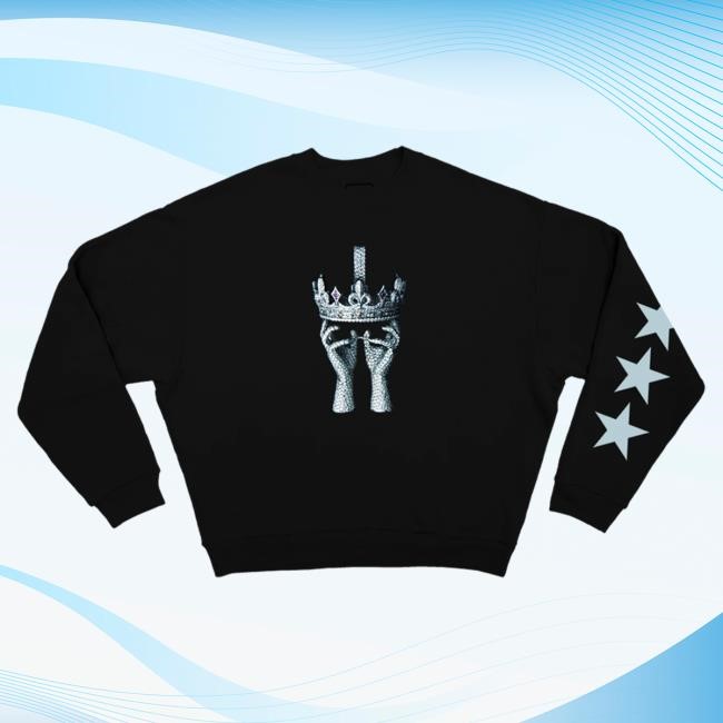 Mary J. Blige "Silver Crown" Black Sweater Mary J Blige Official