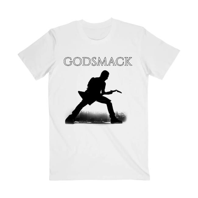 Godsmack Guitar Photo New T-Shirt Godsmack Merch