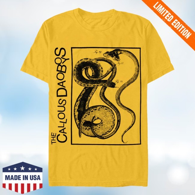 The Callous Daoboys Snake Gold Shirt