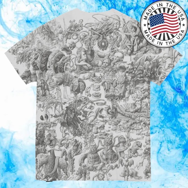 Disco Elysium Thought Cabinet Grayscale Shirt Disco Elysium Merch