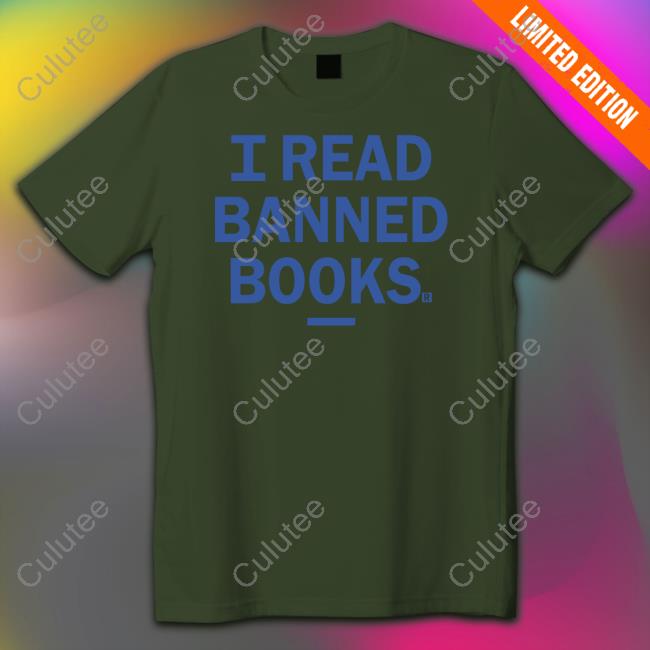 I Read Banned Books Tee Shirt