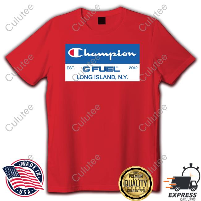 Official Champion X Gfuel Long Island Hoodie