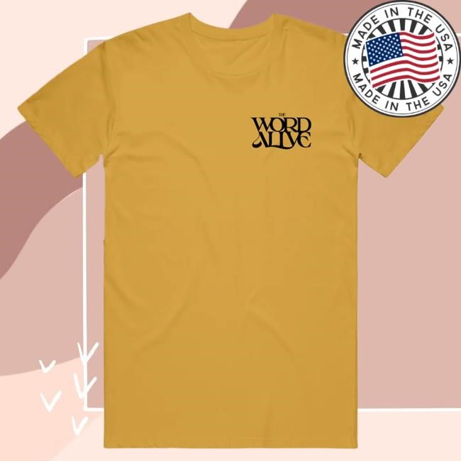 Official The Word Alive Threshold - Mustard Tees